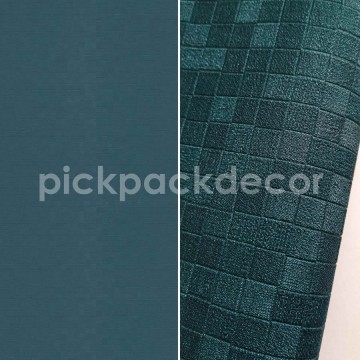 Strukturált apró négyzet mintás tapéta, kékeszöld (70 cm széles) 45139 (Chromatic)