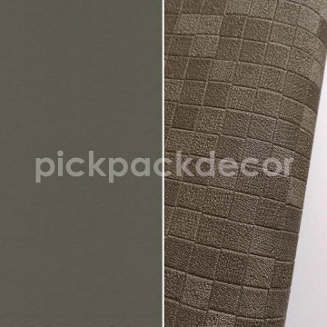 Strukturált apró négyzet mintás tapéta, barna (70 cm széles) 45141 (Chromatic)