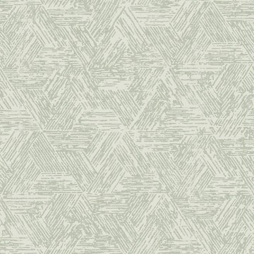 Mintás tapéta háromszögekkel zöld FD27035 (Terrace)