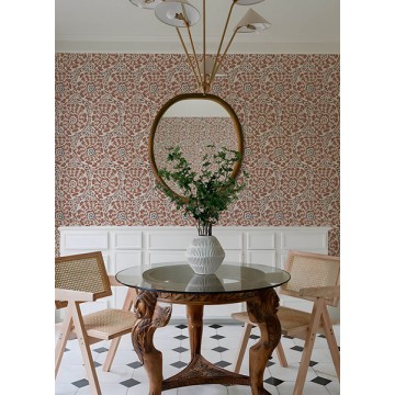 Bohém tapéta téglavörös FD27041 (Terrace)