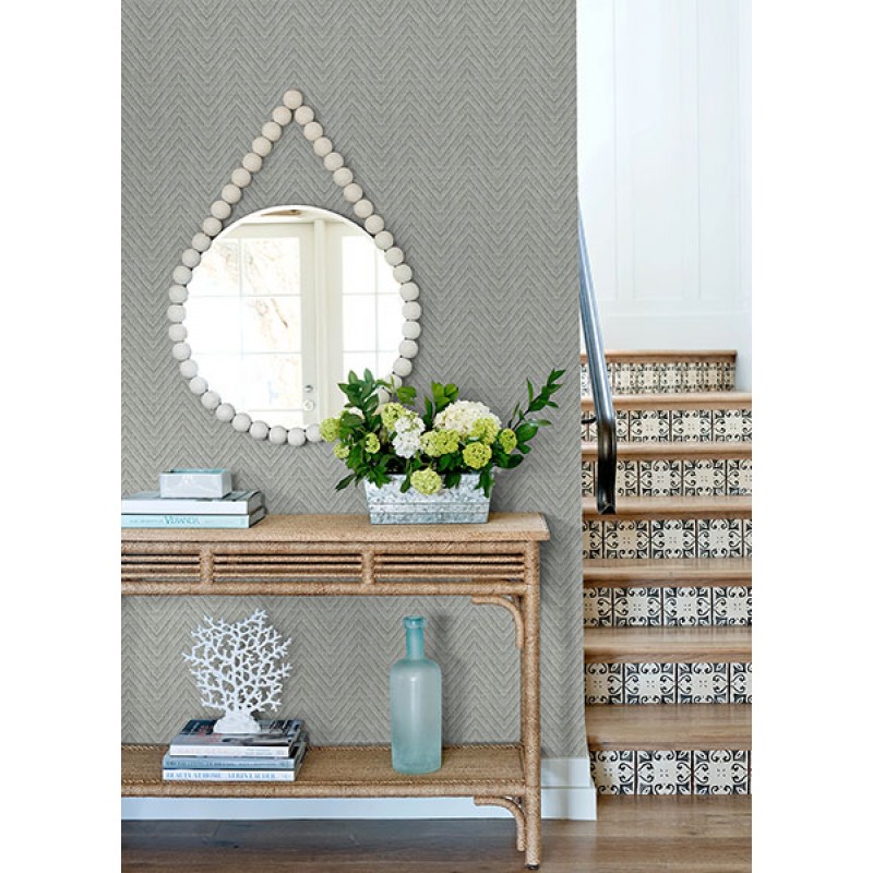 Chevron mintás tapéta szürke FD27042 (Terrace)