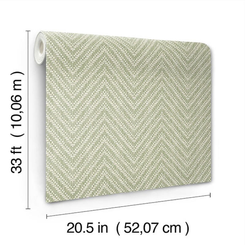 Chevron mintás tapéta zöld FD27043 (Terrace)