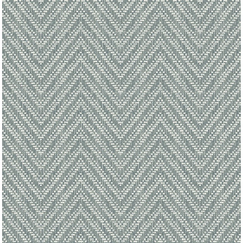Chevron mintás tapéta fakókék FD27044 (Terrace)