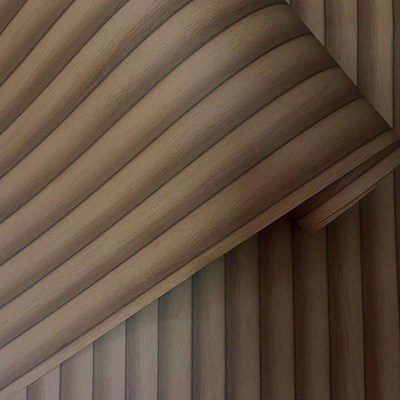 Csíkos design tapéta barna 91861 (Journey to the East)