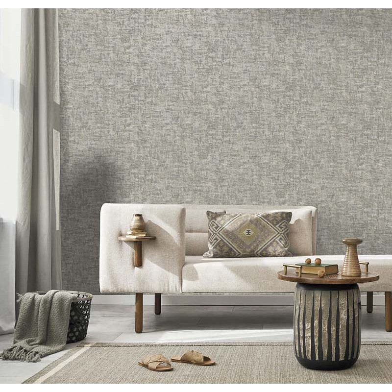 Ezüstszürke design tapéta fényes szabálytalan mintával 99400 (Khaili)