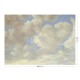 Felhők kék bézs fali poszter, 3 méretben (300X280 cm) (Golden Age Clouds) WP-205