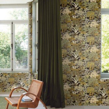 Egzotikus design tapéta bohém növényekkel sárga-zöld (70 cm széles) ZON505 (Amazone) Egzotikus design tapéta bohém növényekkel sárga-zöld (70 cm széles) ZON505 (Amazone)