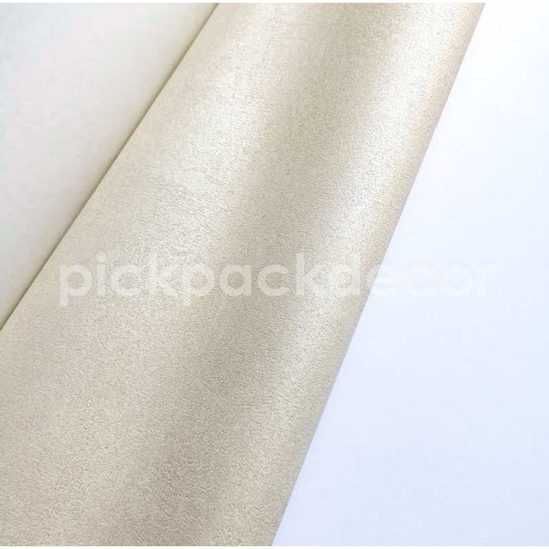 Világos krém egyszínű prémium tapéta SOC110 (Prisma)