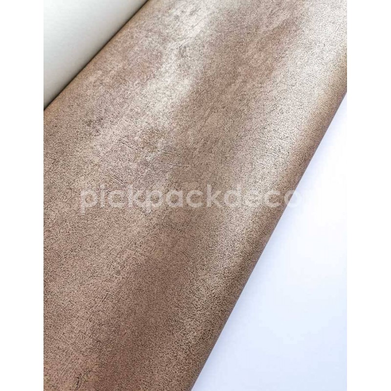 Vörösesbarna egyszínű prémium tapéta SOC114 (Prisma)