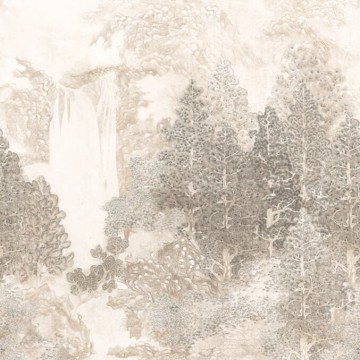 Fák barna fali poszter DGWAK101 (254X300 cm)