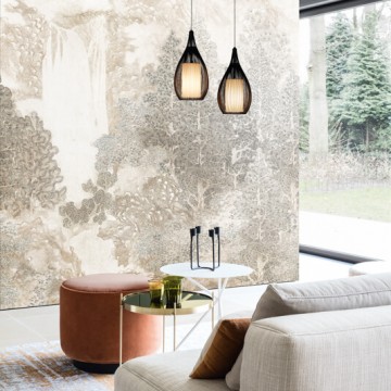 Fák barna fali poszter DGWAK101 (254X300 cm)