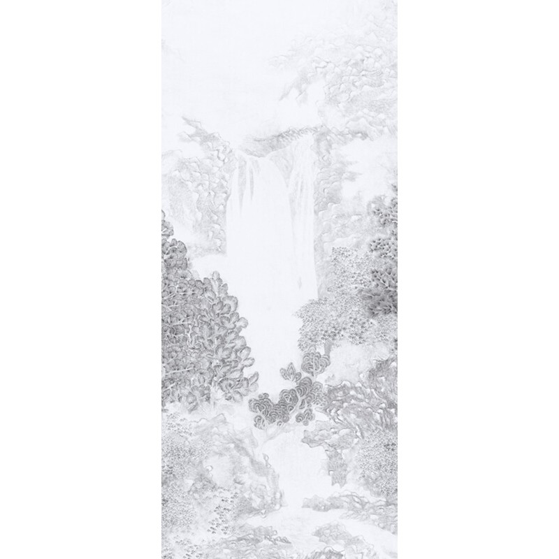 Fák szürke fali poszter DGWAK102 (254X300 cm)