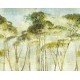 Fák egzotikus hangulatú fali poszter zöld DG2HYM101 (381X300 cm)