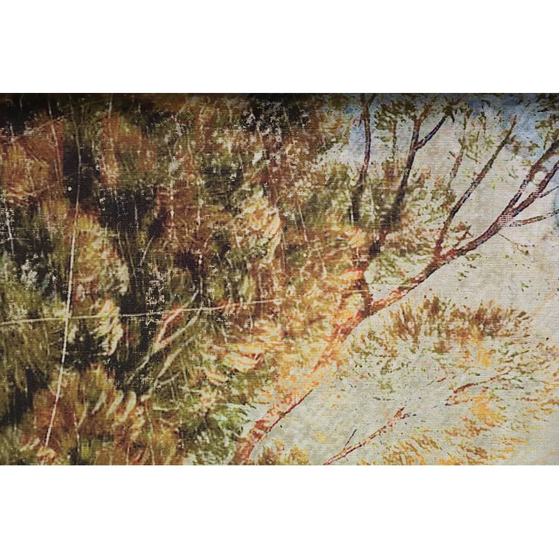 Fák egzotikus hangulatú fali poszter barna DG2HYM102 (381X300 cm)