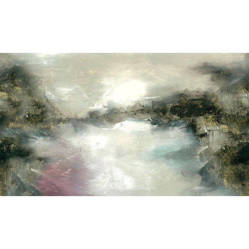 Modern tájkép fali poszter szürke DG2STO101 (522X300 cm)