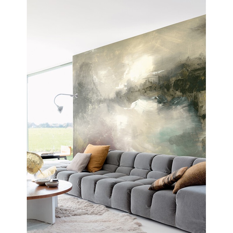 Modern tájkép fali poszter szürke DG2STO101 (522X300 cm)