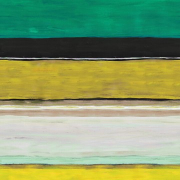 Élénk színű fali poszter sárga zöld csíkokkal DG4TER101 (212X260 vagy 300 cm)