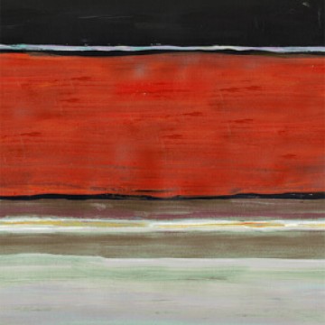 Élénk színű fali poszter kék narancs csíkokkal DG4TER102 (212X260 vagy 300 cm)