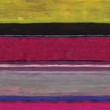 Élénk színű fali poszter csíkokkal sárga magenta alap DG4TER104 (212X260 vagy 300 cm)