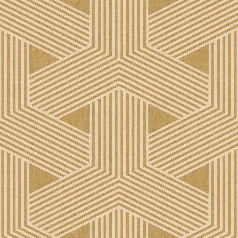 Sárga geometrikus vonalmintás tapéta 30132 (Energie)
