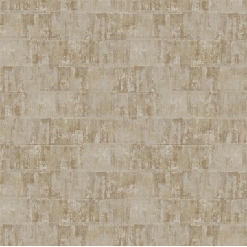 Barna-arany színhatású strukturált prémium design tapéta koptatott mintával AN02100 (Andalusia)