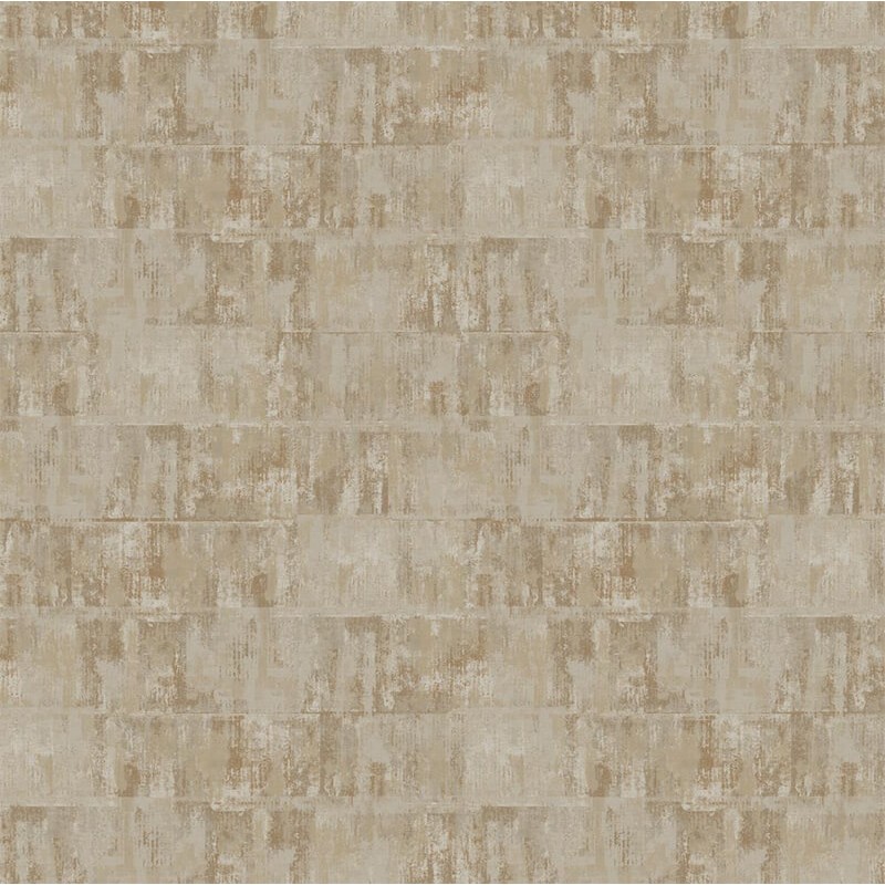 Barna-arany színhatású strukturált prémium design tapéta koptatott mintával AN02100 (Andalusia)