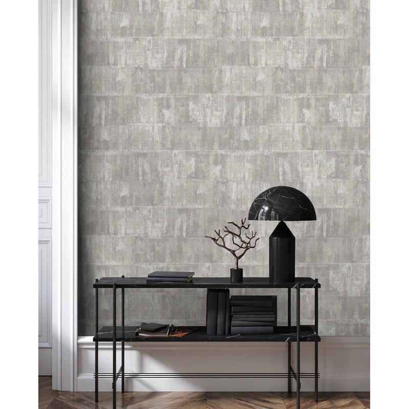 Bézs-arany színhatású strukturált prémium design tapéta koptatott mintával AN02101 (Andalusia)