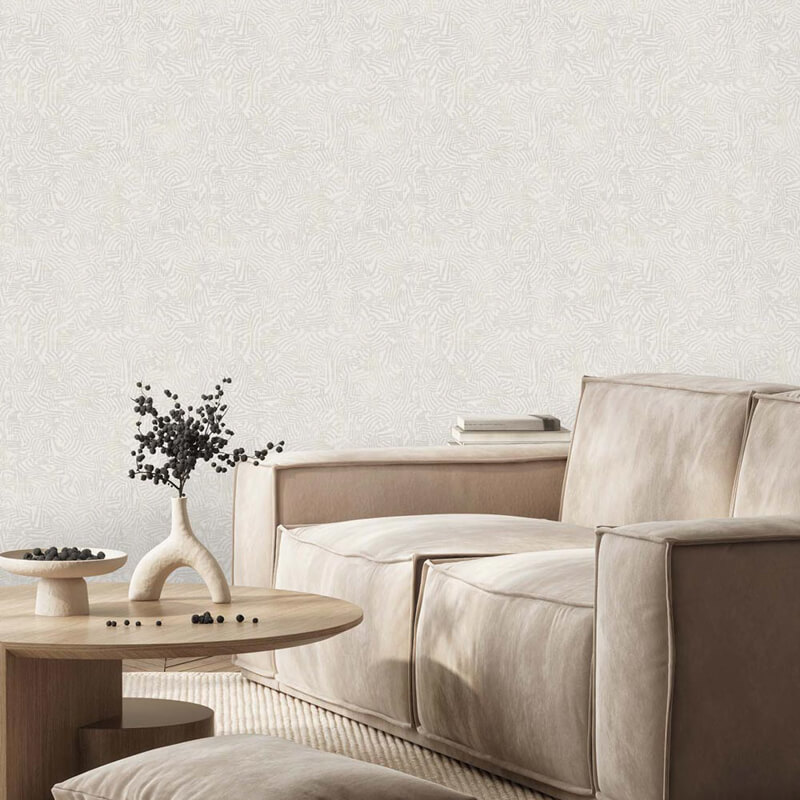 Prémium design tapéta törtfehér krém mintával AN02119 (Andalusia)